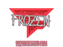 Sticker | frozen (Glitter) | Copenhagen 2024