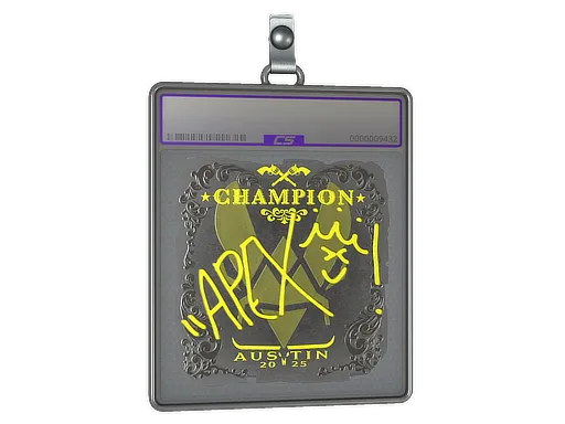 Sticker Slab | apEX (Foil, Champion) | Austin 2025