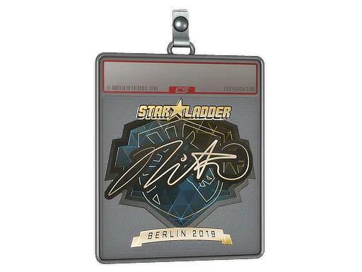 Sticker Slab | nitr0 (Gold) | Berlin 2019