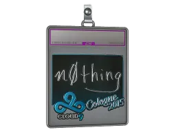 Sticker Slab | n0thing (Foil) | Cologne 2015