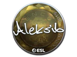 Sticker | Aleksib (Foil) | Katowice 2019