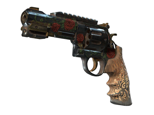 StatTrak™ R8 Revolver | Tango (Battle-Scarred)