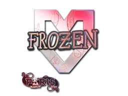 Sticker | frozen (Holo) | Paris 2023