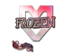 Sticker | frozen (Holo) | Paris 2023