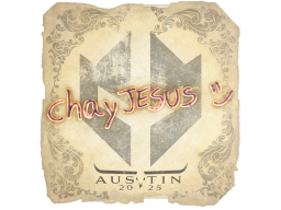 Sticker | chayJESUS | Austin 2025