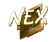 Sticker | nex (Gold) | Boston 2018