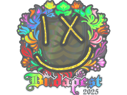 Sticker | lux (Holo) | Budapest 2025