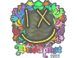 Sticker | lux (Holo) | Budapest 2025