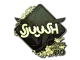 Sticker | sjuush (Gold) | Rio 2022 CS2 skin