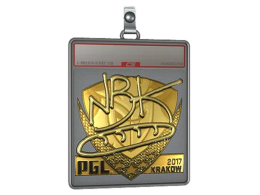 Sticker Slab | NBK- (Gold) | Krakow 2017