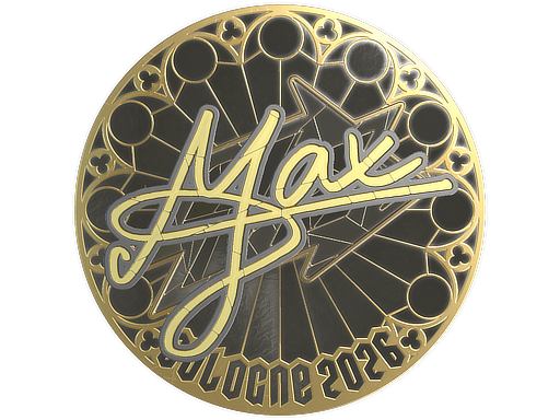 Sticker | max (Gold) | Cologne 2026