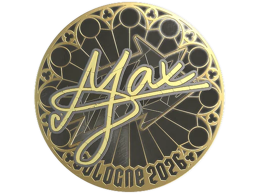 Sticker | max (Gold) | Cologne 2026