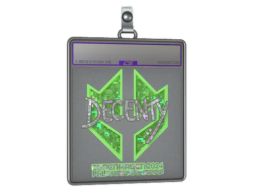 Sticker Slab | decenty (Glitter) | Copenhagen 2024