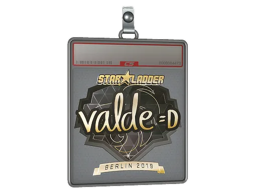 Sticker Slab | v4lde (Gold) | Berlin 2019