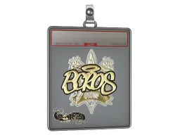 Sticker Slab | BOROS (Gold) | Paris 2023