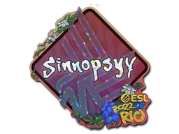 Sticker | sinnopsyy (Glitter) | Rio 2022