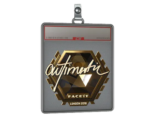 Sticker Slab | autimatic (Gold) | London 2018
