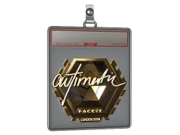Sticker Slab | autimatic (Gold) | London 2018