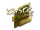 Sticker | kRYSTAL (Gold) | Boston 2018 CS2 skin