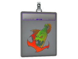 Sticker Slab | Devouring Flame (Holo)