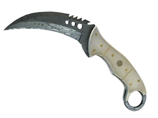 ★ StatTrak™ Talon Knife | Damascus Steel (Battle-Scarred)
