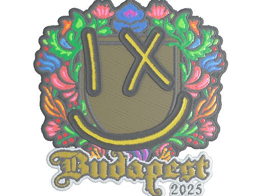 Sticker | lux (Embroidered) | Budapest 2025