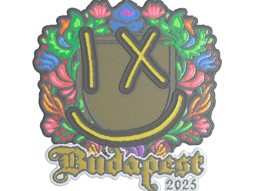 Sticker | lux (Embroidered) | Budapest 2025