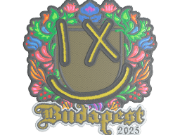 Sticker | lux (Embroidered) | Budapest 2025