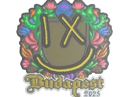 Sticker | lux (Embroidered) | Budapest 2025