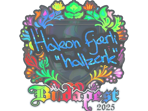 Sticker | hallzerk (Holo) | Budapest 2025