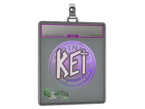 Sticker Slab | KEi (Holo) | Paris 2023