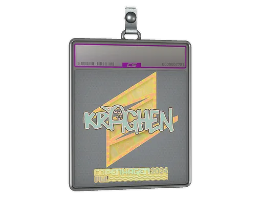 Sticker Slab | kraghen (Holo) | Copenhagen 2024