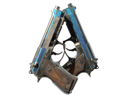 Dual Berettas | Urban Shock (Battle-Scarred)