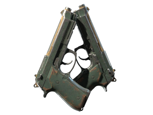 Souvenir Dual Berettas | Contractor (Battle-Scarred)