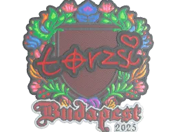 Sticker | torzsi (Embroidered) | Budapest 2025