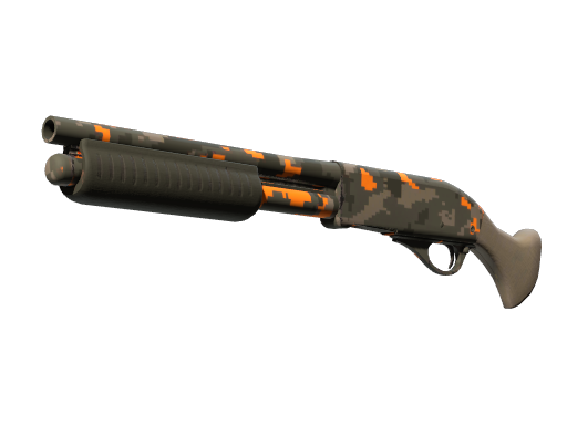 StatTrak™ Sawed-Off | Orange DDPAT (Minimal Wear)