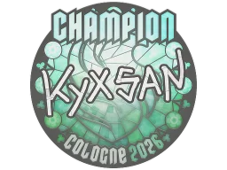Sticker | kyxsan (Champion) | Cologne 2026