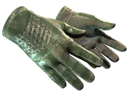 ★ Driver Gloves | Racing Green (Battle-Scarred)