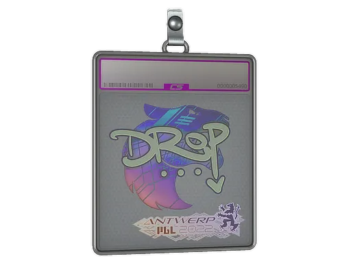 Sticker Slab | drop (Holo) | Antwerp 2022