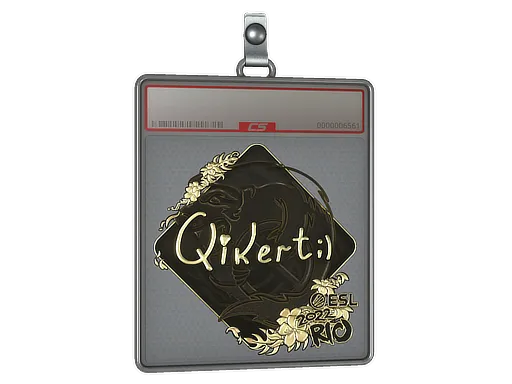 Sticker Slab | qikert (Gold) | Rio 2022