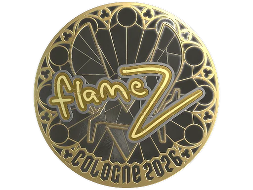 Sticker | FlameZ (Gold) | Cologne 2026