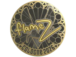 Sticker | FlameZ (Gold) | Cologne 2026