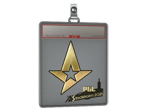 Sticker Slab | Astralis (Gold) | Stockholm 2021