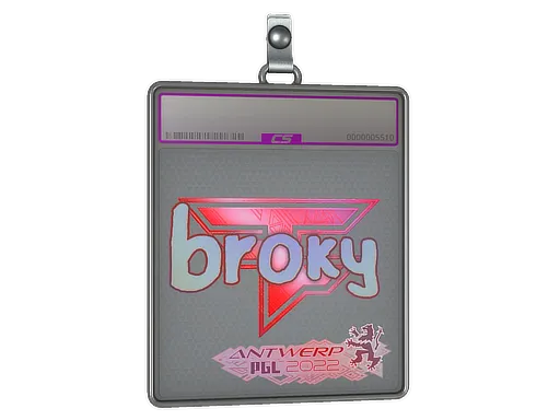 Sticker Slab | broky (Holo) | Antwerp 2022