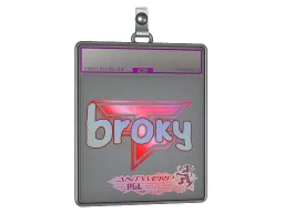 Sticker Slab | broky (Holo) | Antwerp 2022