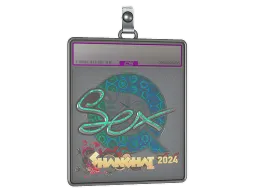 Sticker Slab | dexter (Holo) | Shanghai 2024