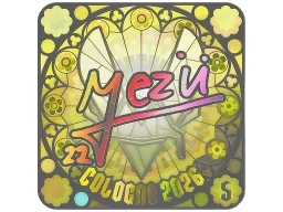 Sticker | mezii (Holo, Ranked) | Cologne 2026