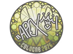 Sticker | apEX | Cologne 2026