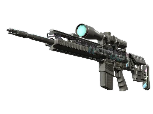 StatTrak™ SCAR-20 | Caged (Battle-Scarred)