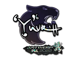 Sticker | yuurih (Glitter) | Antwerp 2022